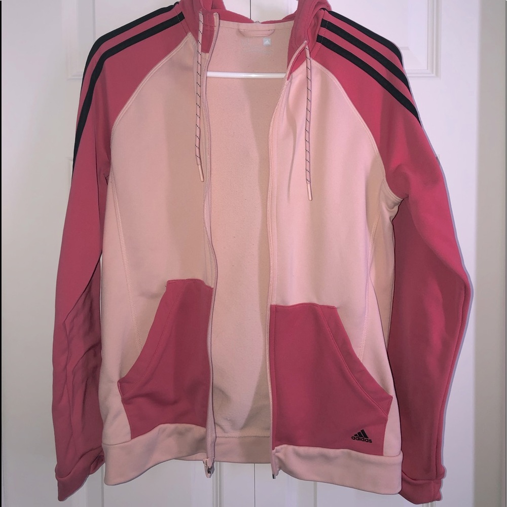 Adidas pink jacket